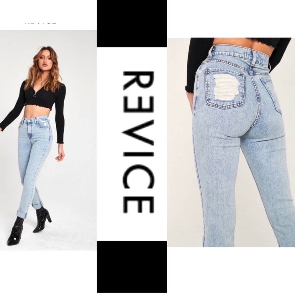 REVICE DENIM UPTOWN/STARDUST HIGH WAIST JEAN